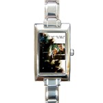 vampirediaries-1 Rectangular Italian Charm Watch