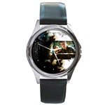 vampirediaries-1 Round Metal Watch