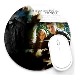 vampirediaries-1 Round Mousepad