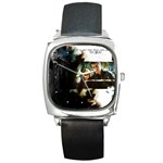 vampirediaries-1 Square Metal Watch
