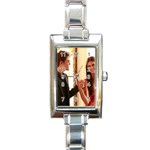VD103-0002 Rectangular Italian Charm Watch