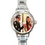 VD103-0002 Round Italian Charm Watch