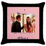 VD103-0002 Throw Pillow Case (Black)