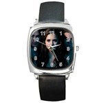 Vampire_Diaries_2_by_100077 Square Metal Watch