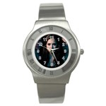 Vampire_Diaries_2_by_100077 Stainless Steel Watch