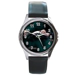 TheVampireDiaries-IanSomerholder01 Round Metal Watch