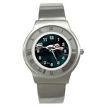 TheVampireDiaries-IanSomerholder01 Stainless Steel Watch