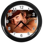 Ian-Somerhalder-4 Wall Clock (Black)