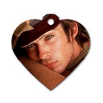 vamp diary Dog Tag Heart (One Side)