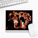 Stefan_and_Elena_by_broken_rose777 Large Mousepad