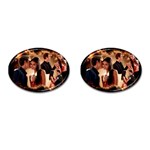 Stefan_and_Elena_by_broken_rose777 Cufflinks (Oval)