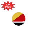 Seychellois Flag 1  Mini Button (100 pack) 