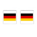 German Flag Cufflinks (Square)