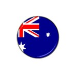 Australian Flag Hat Clip Ball Marker (10 pack)