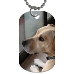 Fun puppy Dog Tag (One Side)