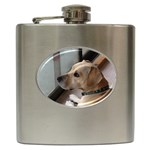 Fun puppy Hip Flask (6 oz)