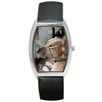 Fun puppy Barrel Style Metal Watch