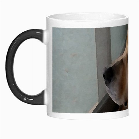 Fun puppy Morph Mug from ArtsNow.com Left