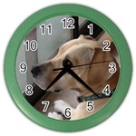 Fun puppy Color Wall Clock