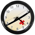 Nurse Wall Clock (Black)