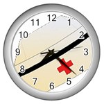 Nurse Wall Clock (Silver)