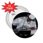 Hip Hop Gospel Connection Logo 2.25  Button (10 pack)