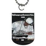 Hip Hop Gospel Connection Logo Dog Tag (One Side)