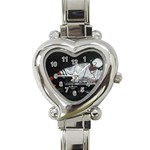 Hip Hop Gospel Connection Logo Heart Italian Charm Watch