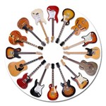 guitars custom Magnet 5  (Round)
