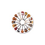 guitars custom Golf Ball Marker