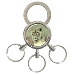 Lioness 3-Ring Key Chain