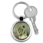 Lioness Key Chain (Round)