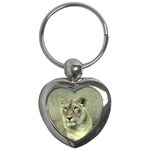 Lioness Key Chain (Heart)