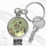 Lioness Nail Clippers Key Chain