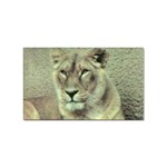 Lioness Sticker (Rectangular)