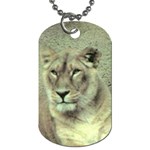 Lioness Dog Tag (One Side)