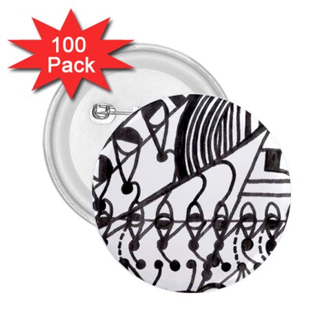 The Factory 2.25  Button (100 pack) from ArtsNow.com Front