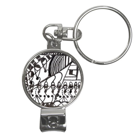 The Factory Nail Clippers Key Chain from ArtsNow.com Front