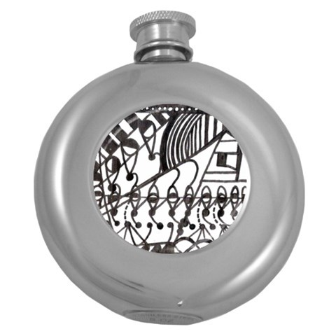 The Factory Hip Flask (5 oz) from ArtsNow.com Front