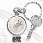 Goat Mother and Baby Nail Clippers Key Chain