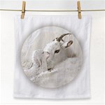 Goat Mother and Baby Face Towel