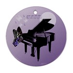 Overture Butterfly Ornament (Round)
