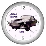 Aston Martin DB6 Car W Wall Clock (Silver)