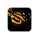 butterfly-pop-art-print-11 Rubber Coaster (Square)