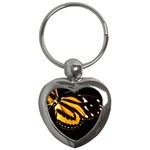 butterfly-pop-art-print-11 Key Chain (Heart)