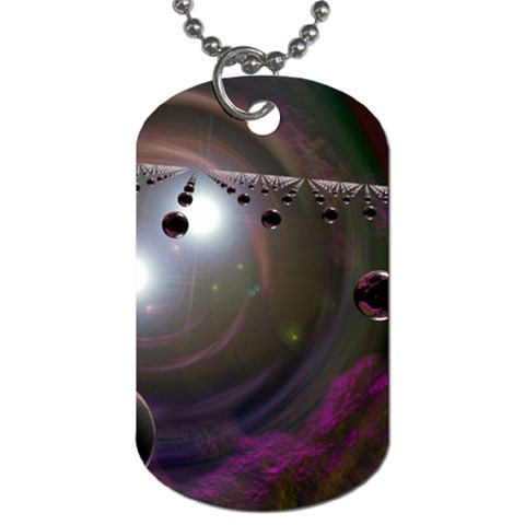 wallpaper_lattice Dog Tag (One Side) from ArtsNow.com Front