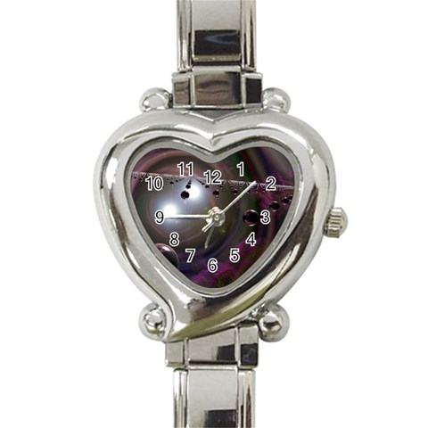 wallpaper_lattice Heart Italian Charm Watch from ArtsNow.com Front