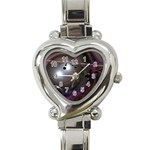 wallpaper_lattice Heart Italian Charm Watch