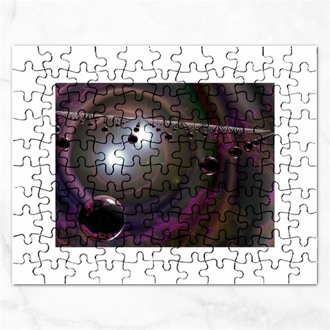 wallpaper_lattice Jigsaw Puzzle (Rectangular) from ArtsNow.com Front