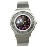 wallpaper_lattice Stainless Steel Watch